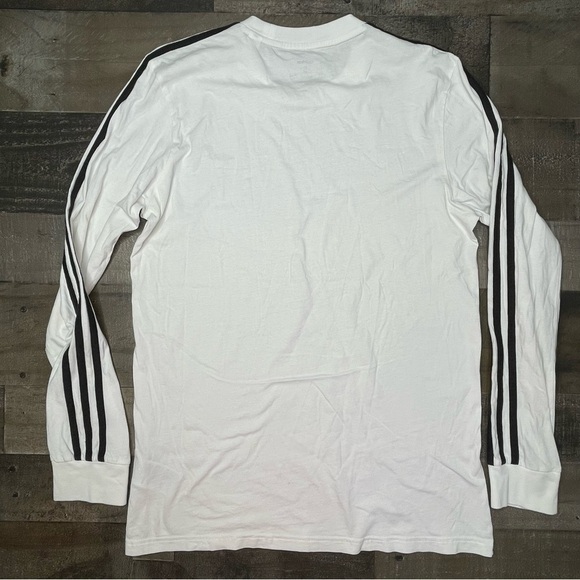 Adidas 3 Stripe Designed 2 Move Long Sleeve Tee size Small - Picture 8 of 12